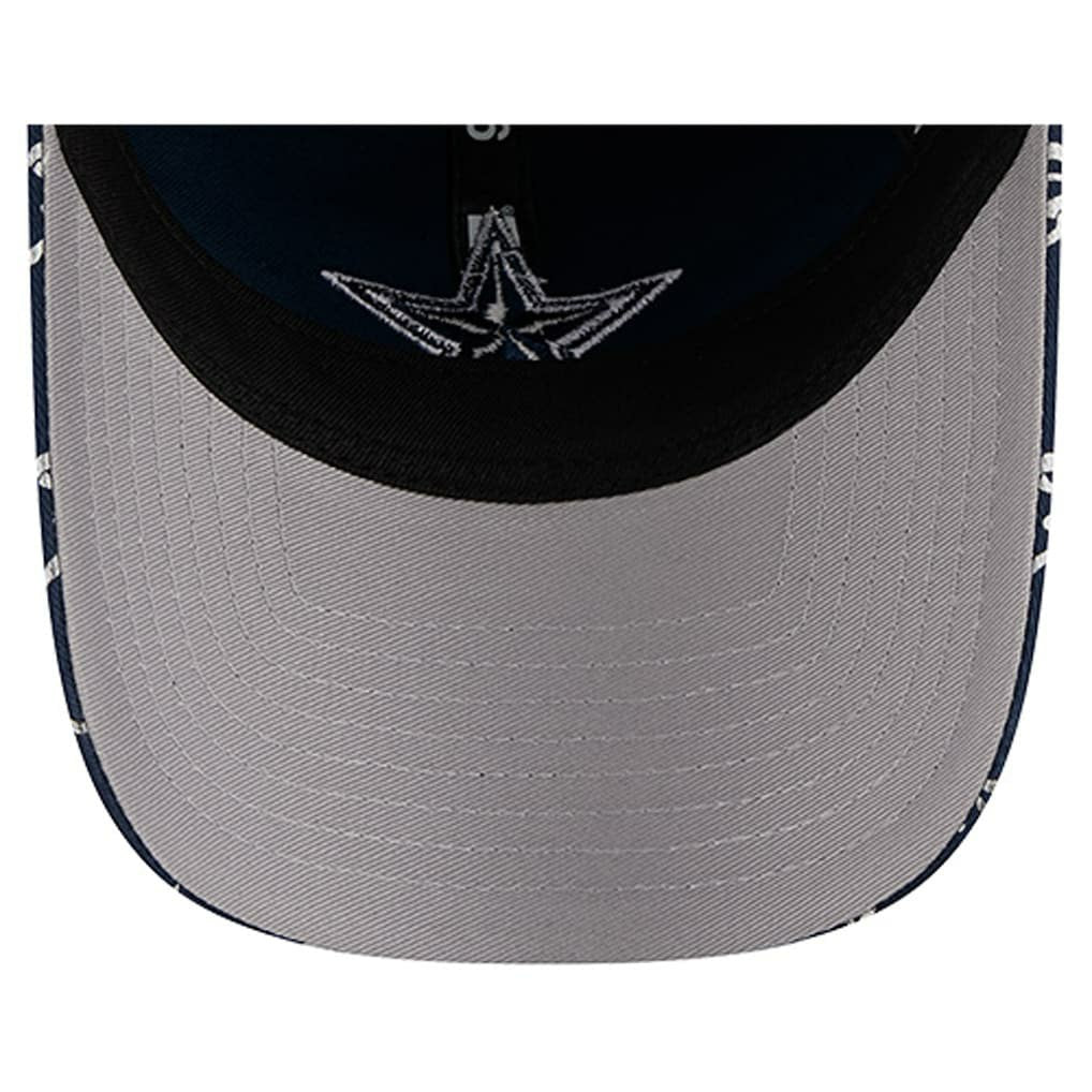 Dallas Cowboys New Era Women's Ribbon 9TWENTY Adjustable Hat - Navy - NFL