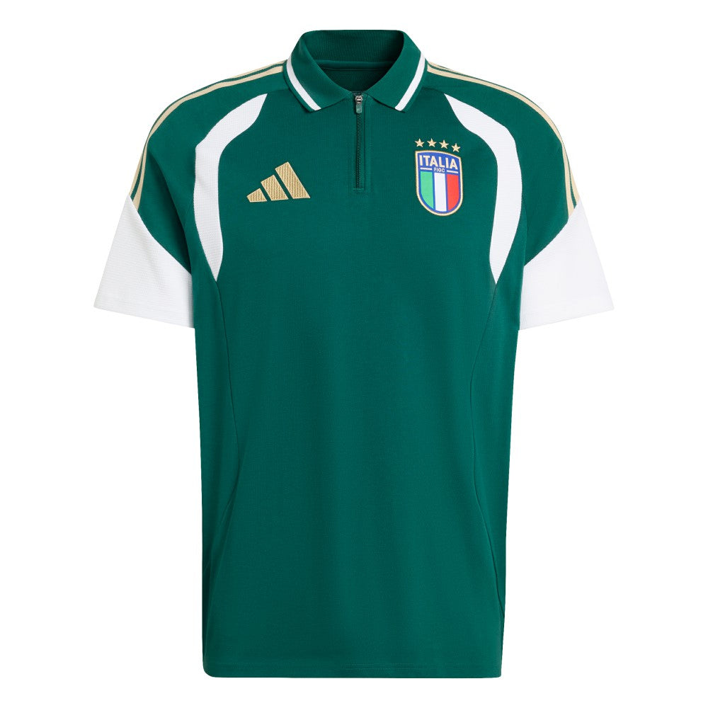 Adidas - Italy National Team 2026 Tiro Training Polo - Green