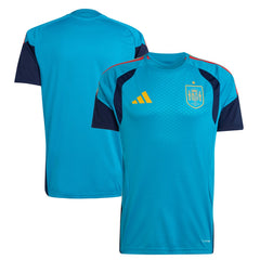 Adidas - Spain National Team FIFA x World Cup 2026 Tiro Home Training Jersey - Turquoise