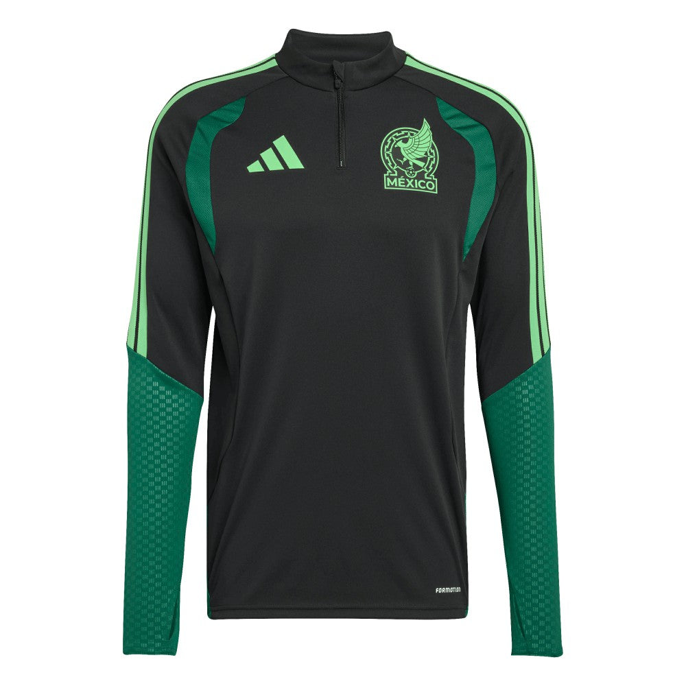 Adidas - Mexico National Team FIFA x World Cup 2026 Tiro Quarter-Zip Training Top - Black
