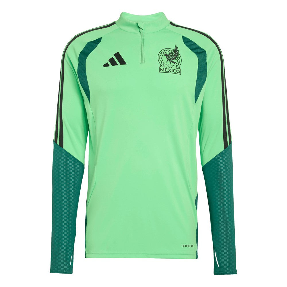 Adidas - Mexico National Team FIFA x World Cup 2026 Tiro Quarter-Zip Training Top - Green