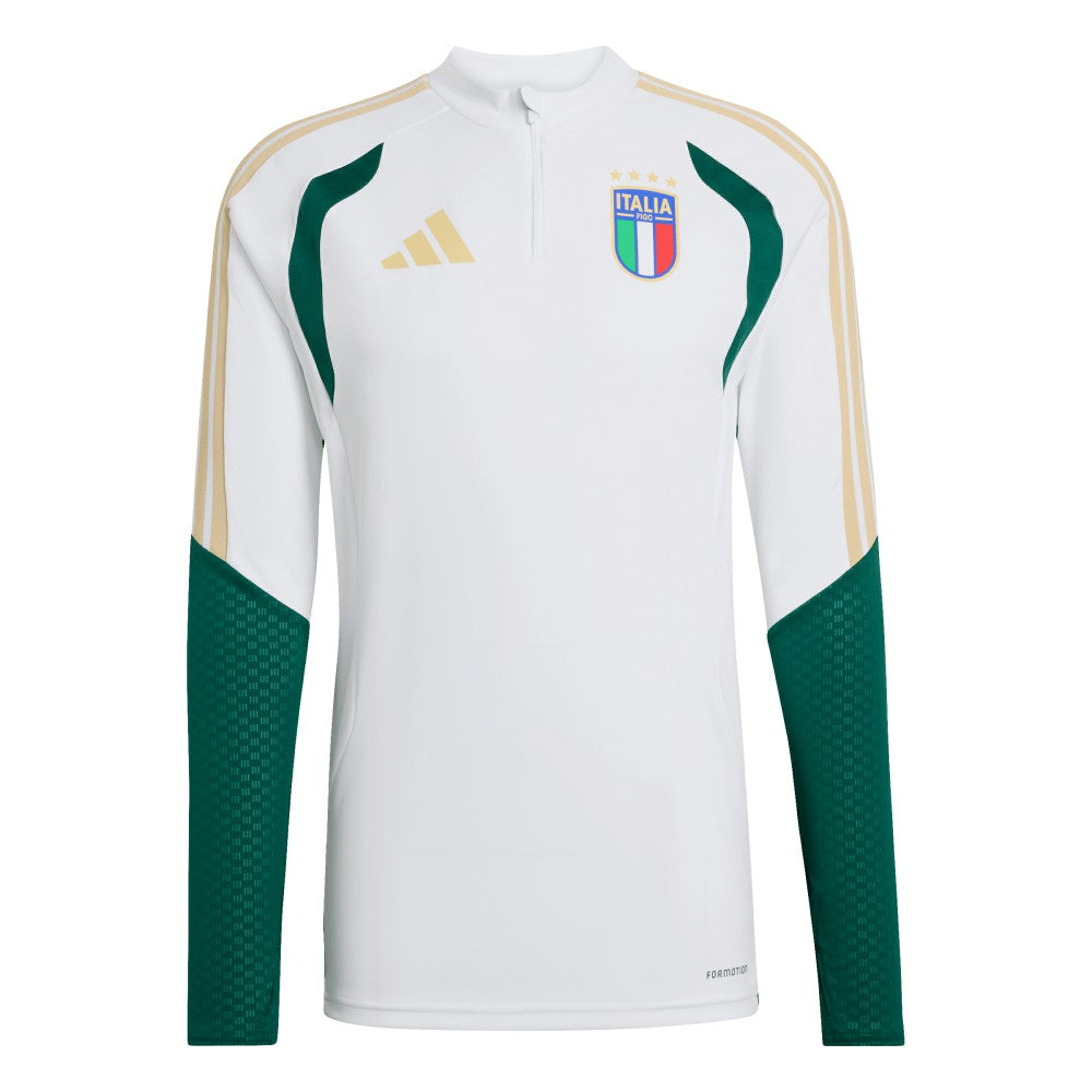 Adidas - Italy National Team FIFA x World Cup 2026 Tiro Quarter-Zip Training Top - White