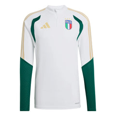 Adidas - Italy National Team FIFA x World Cup 2026 Tiro Quarter-Zip Training Top - White