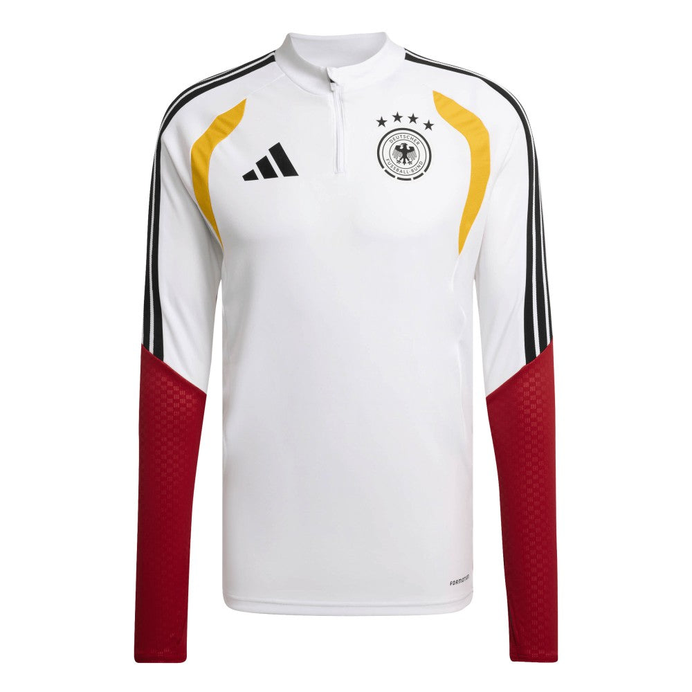 Adidas - Germany National Team FIFA x World Cup 2026 Tiro Quarter-Zip Training Top - White