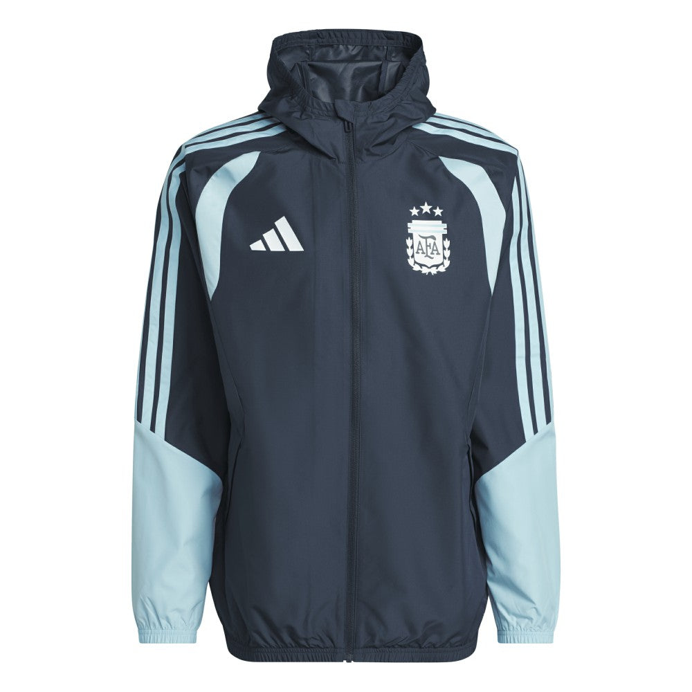 Adidas - Argentina National Team FIFA x World Cup 2026 Tiro All Weather Full-Zip Jacket - Navy