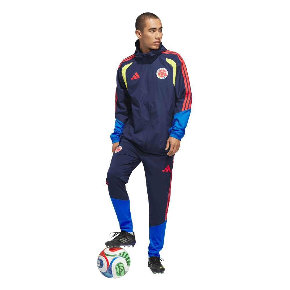 Adidas - Colombia National Team FIFA x World Cup 2026 Tiro All Weather Full-Zip Jacket - Navy