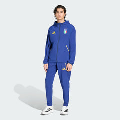 Adidas - Italy National Team FIFA x World Cup 2026 Full-Zip Travel Windbreaker Jacket - Blue