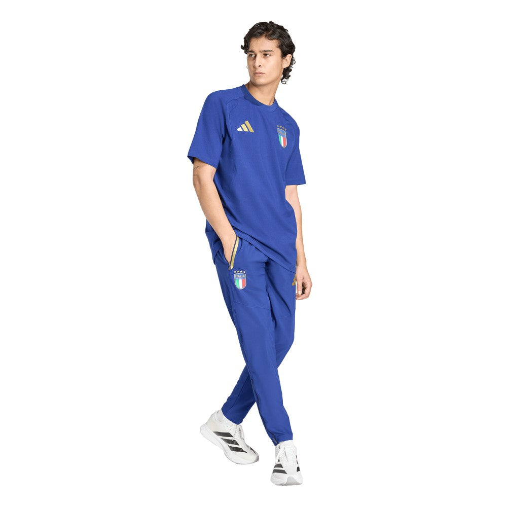 Adidas - Italy National Team FIFA x World Cup 2026 Tiro Travel Pants - Blue