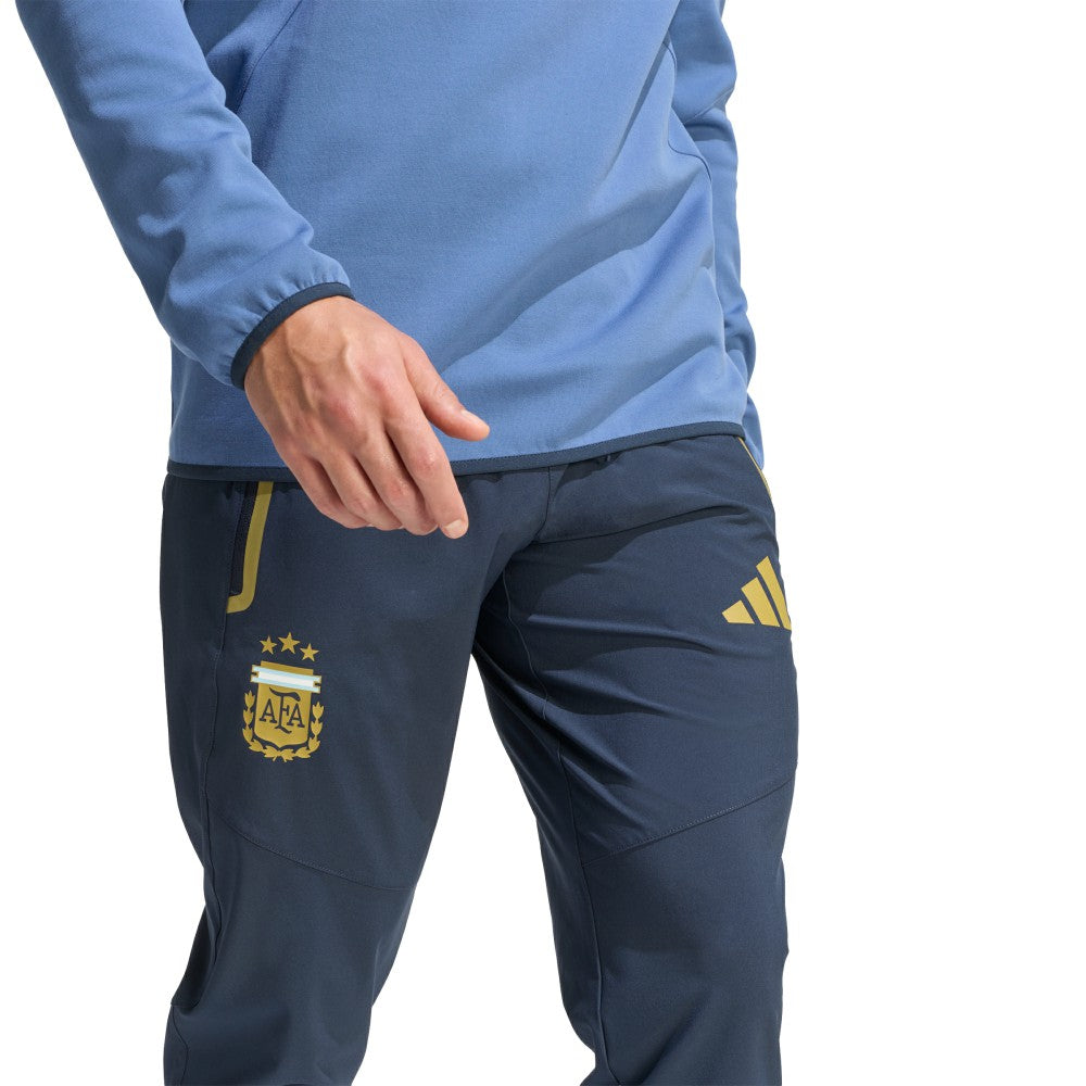 Adidas - Argentina National Team FIFA x World Cup 2026 Tiro Travel Pants - Navy