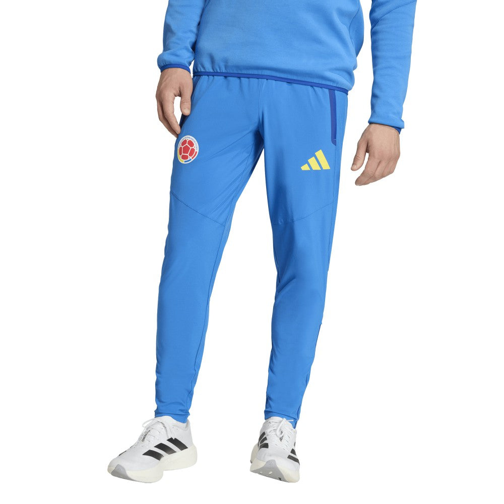 Adidas - Colombia National Team FIFA x World Cup 2026 Tiro Travel Pants - Blue