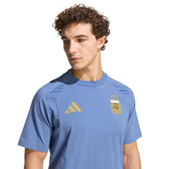 Adidas - Argentina National Team FIFA x World Cup Tiro Travel T-Shirt - Blue