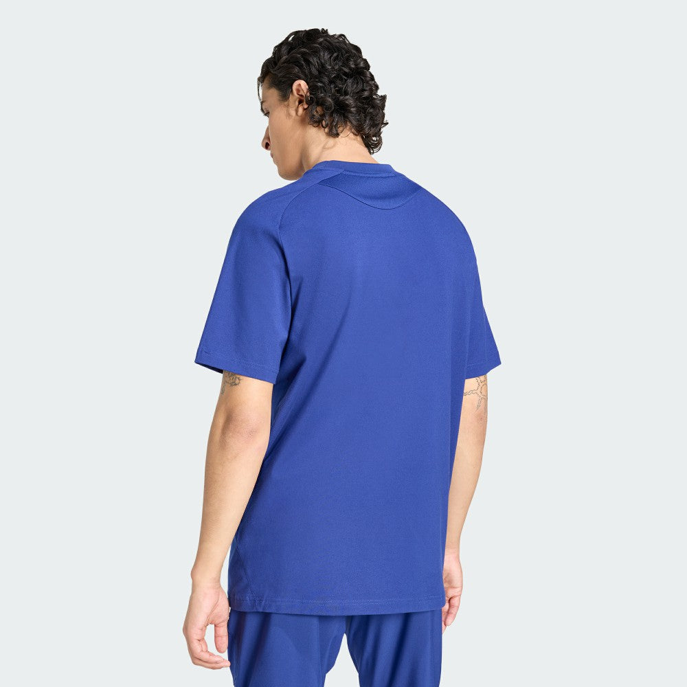 Adidas - Italy National Team FIFA x World Cup Tiro Travel T-Shirt - Blue