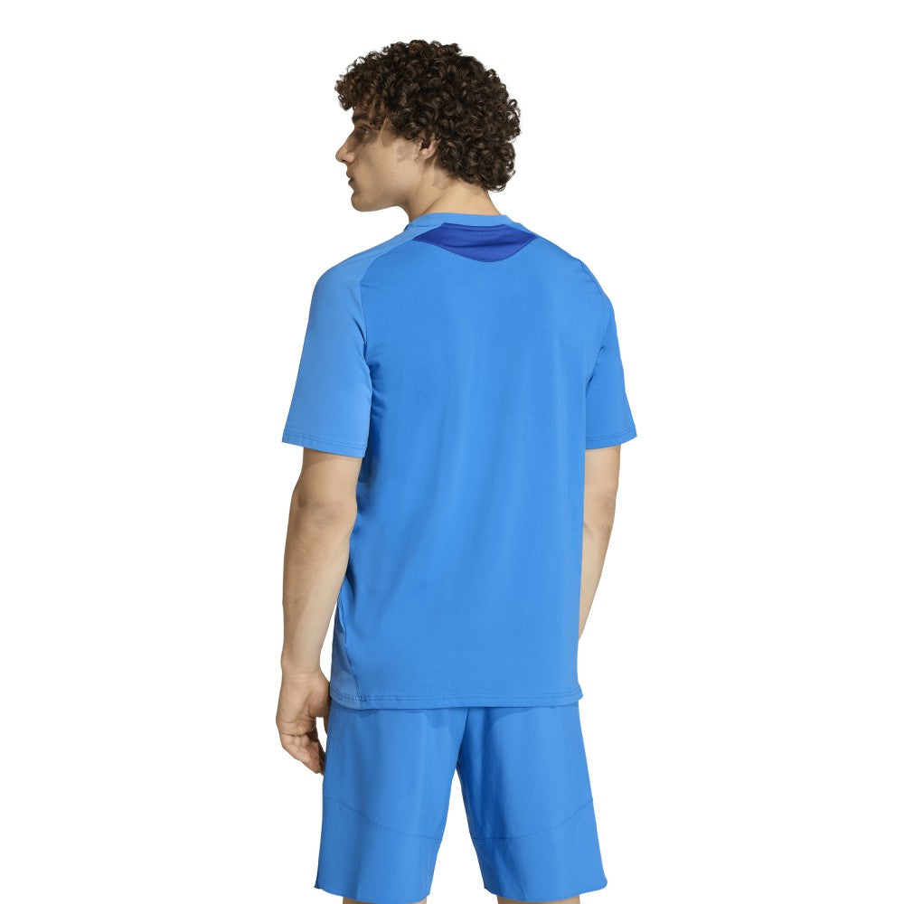 Adidas - Colombia National Team FIFA x World Cup Tiro Travel T-Shirt - Blue