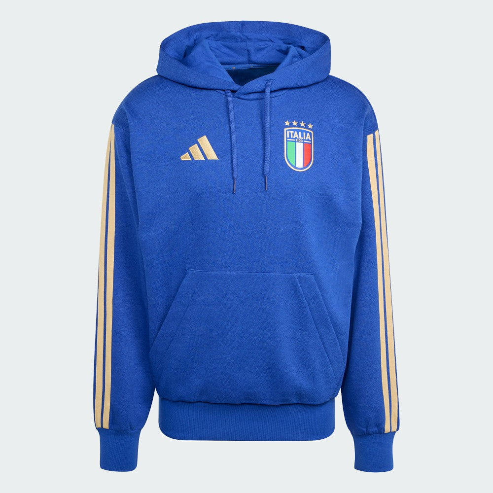 Adidas - Italy National Team FIFA x World Cup Alphaskin Fleece Hoodie - Blue