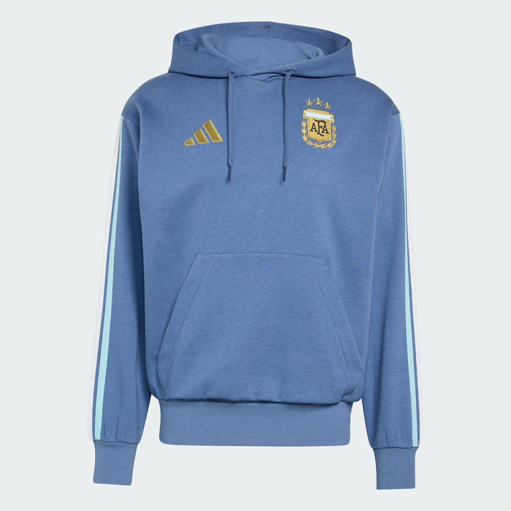 Adidas - Argentina National Team FIFA x World Cup Alphaskin Fleece Hoodie - Blue