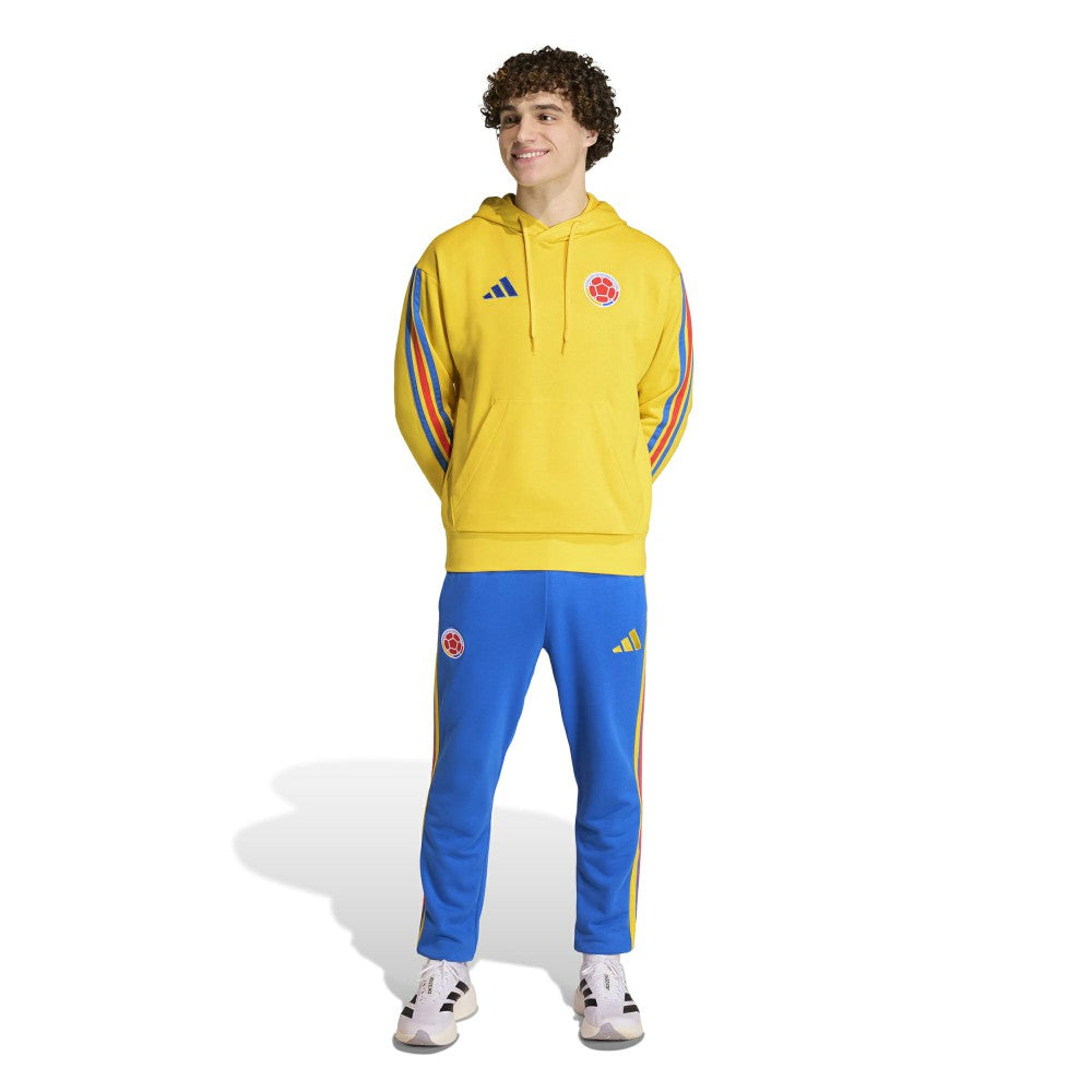 Adidas - Colombia National Team FIFA x World Cup Alphaskin Fleece Hoodie - Yellow
