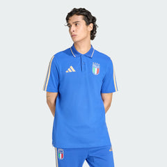 Adidas - Italy National Team FIFA x World Cup Alphaskin Polo - Blue