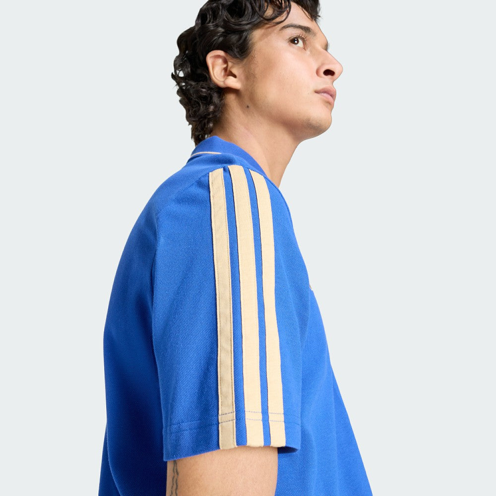 Adidas - Italy National Team FIFA x World Cup Alphaskin Polo - Blue