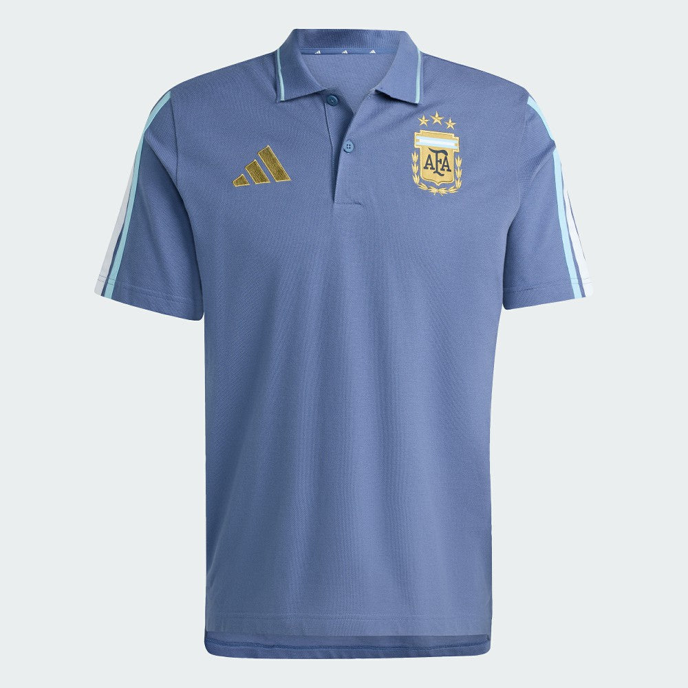 Adidas - Argentina National Team FIFA x World Cup Alphaskin Polo - Blue