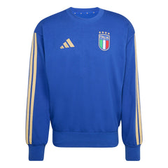 Adidas - Italy National Team FIFA x World Cup Alphaskin Crewneck Sweatshirt - Blue