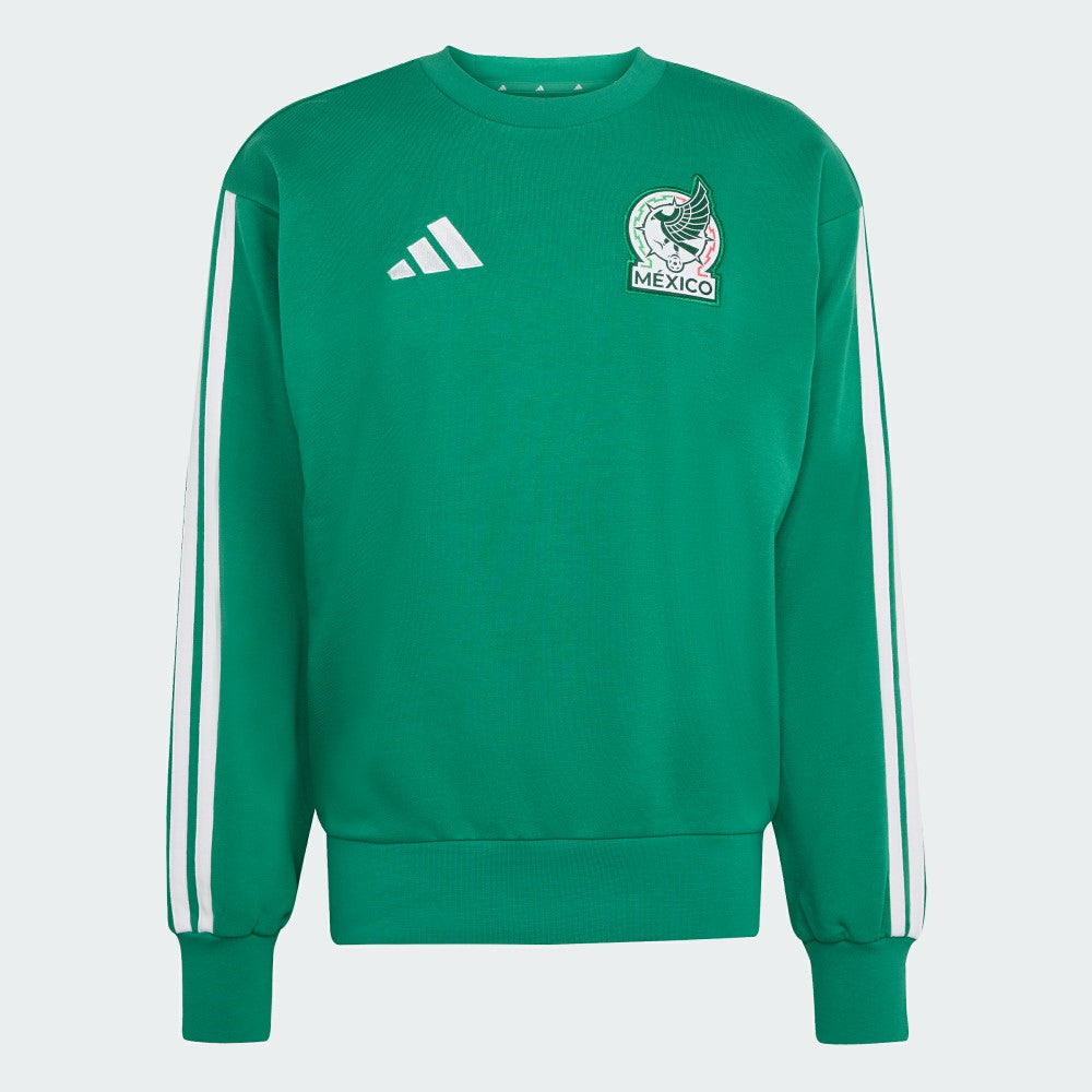 Adidas - Mexico National Team FIFA x World Cup Alphaskin Crewneck Sweatshirt - Green