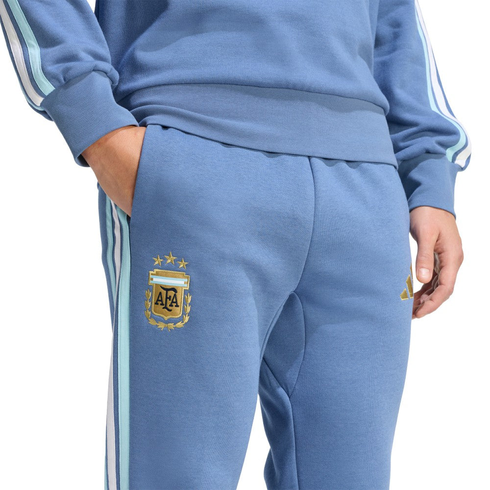 Adidas - Argentina National Team FIFA x World Cup Alphaskin Fleece Pants - Blue