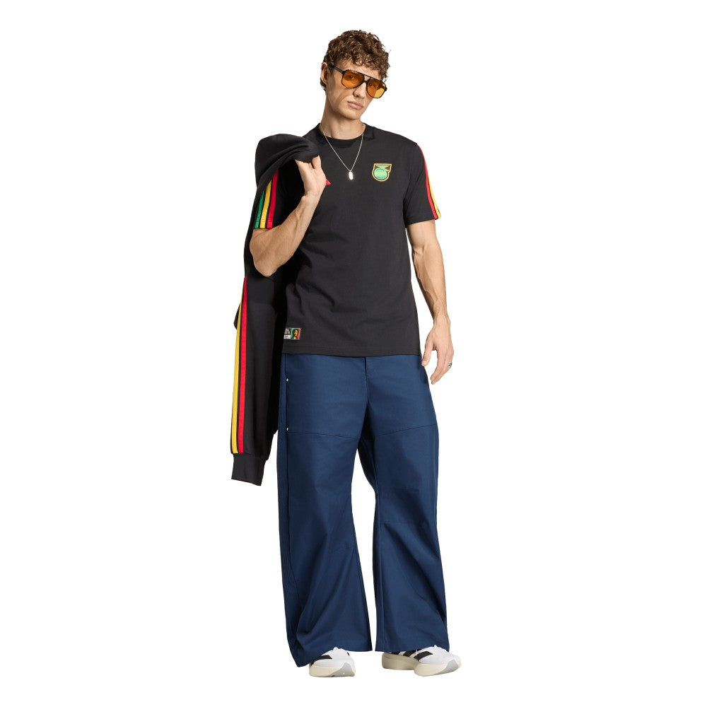Adidas - Jamaica National Team Alphaskin T-Shirt - Black