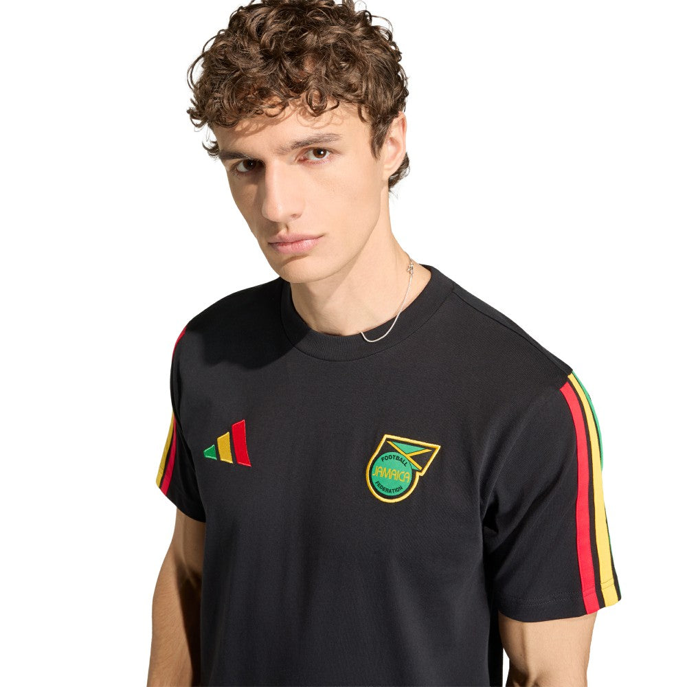 Adidas - Jamaica National Team Alphaskin T-Shirt - Black