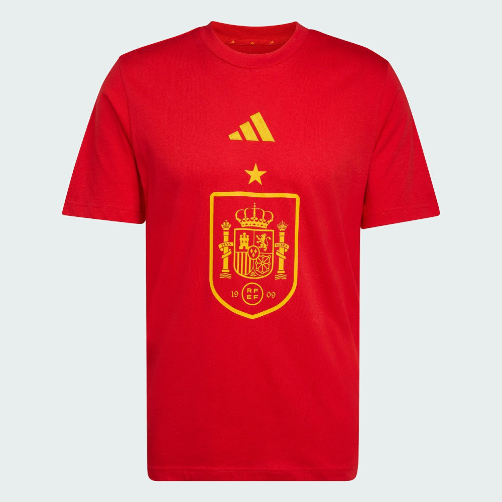 Adidas - Spain National Team FIFA x World Cup Alphaskin Graphic T-Shirt - Red