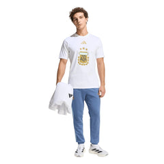 Adidas - Argentina National Team FIFA x World Cup Alphaskin Graphic T-Shirt - White