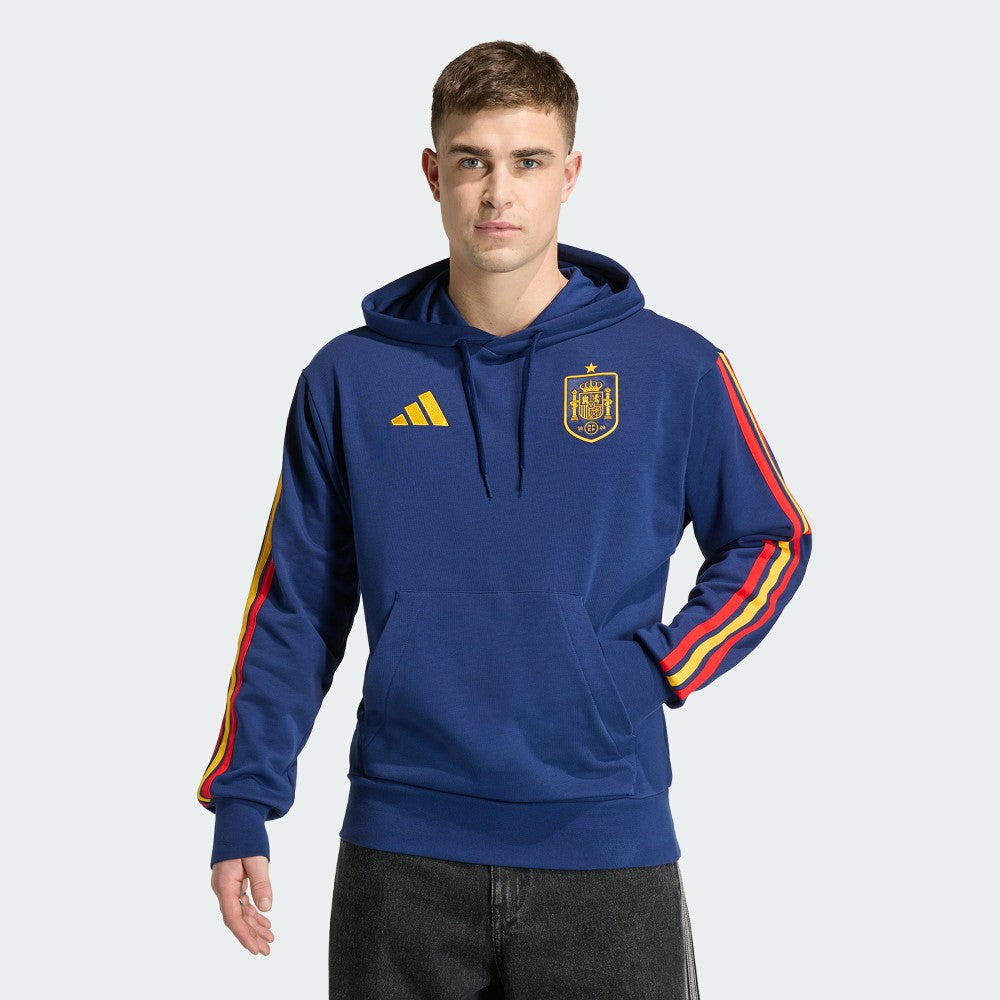 Adidas - Spain National Team FIFA x World Cup 2026 Alphaskin Tri-Blend Hoodie - Navy