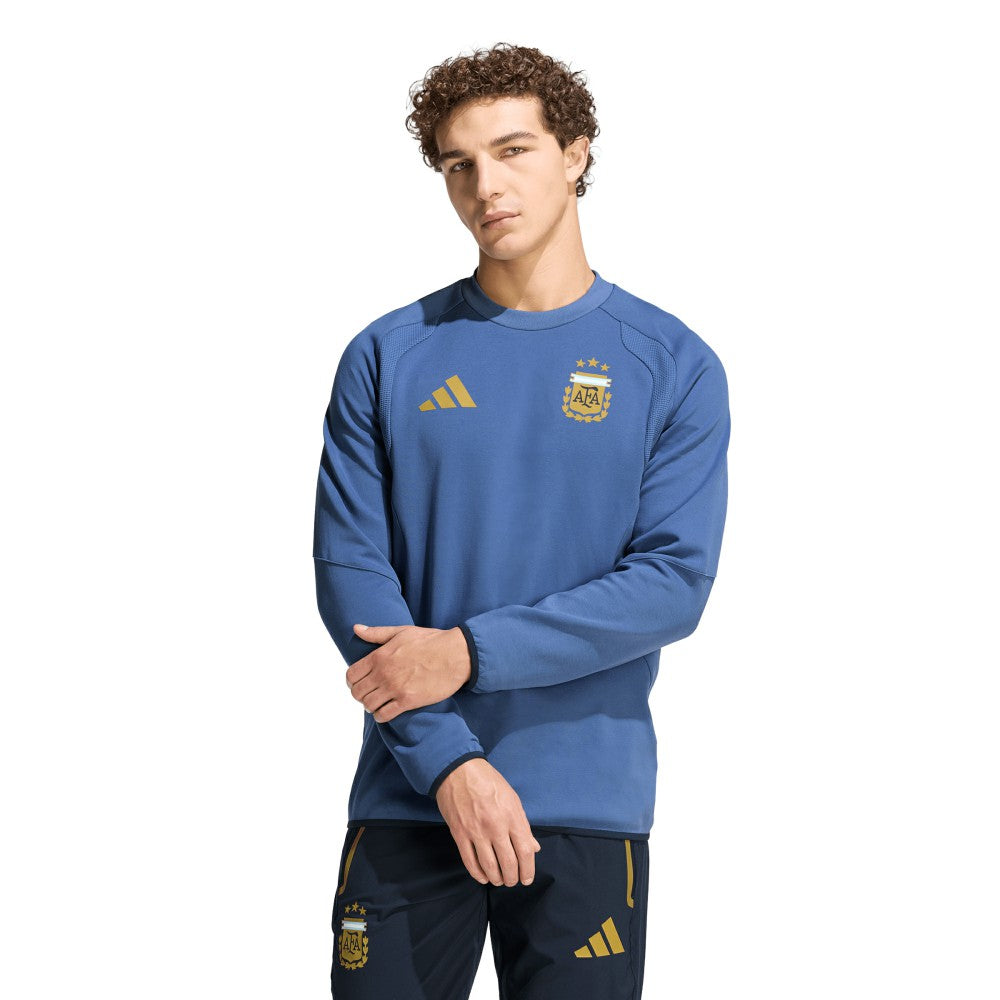 Adidas - Argentina National Team FIFA x World Cup Tiro Travel Sweatshirt - Blue