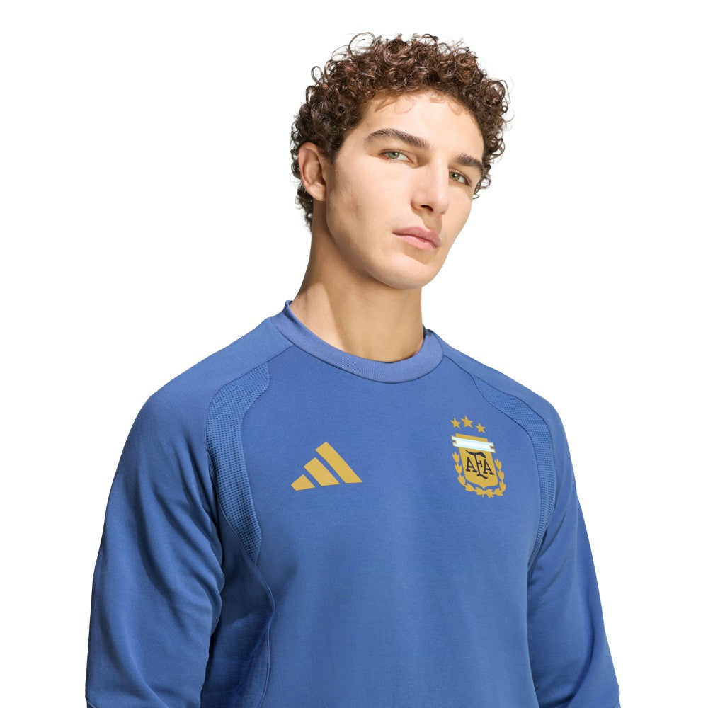 Adidas - Argentina National Team FIFA x World Cup Tiro Travel Sweatshirt - Blue