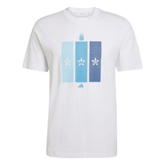 Adidas - Argentina National Team FIFA x World Cup 2022 Winners Home T-Shirt - White