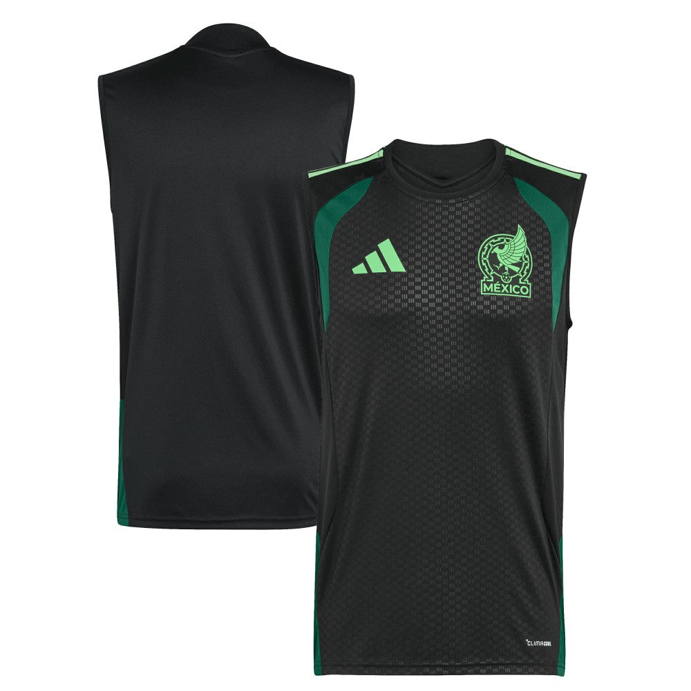 Adidas - Mexico National Team FIFA x World Cup 2026 Sleeveless Training Jersey - Black