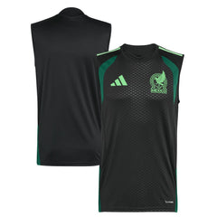 Adidas - Mexico National Team FIFA x World Cup 2026 Sleeveless Training Jersey - Black