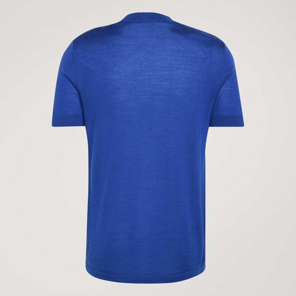 Adidas - Italy National Team 1970s Fashion Jersey - Blue
