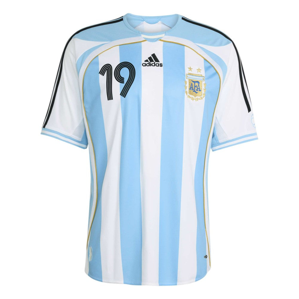 Adidas - Lionel Messi Argentina National Team 2006 Bringback Home Jersey - White