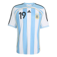 Adidas - Lionel Messi Argentina National Team 2006 Bringback Home Jersey - White