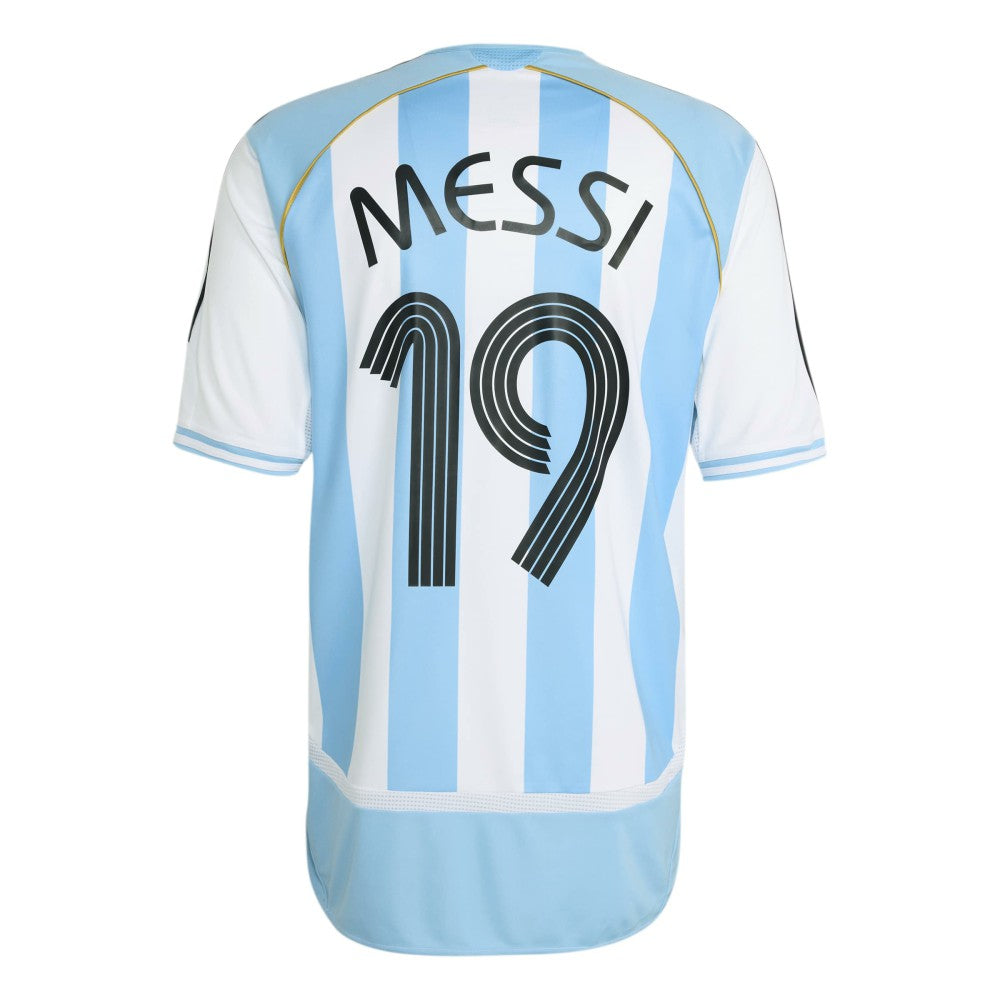 Adidas - Lionel Messi Argentina National Team 2006 Bringback Home Jersey - White