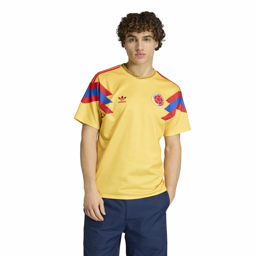 Adidas - Colombia National Team 1990 Bringback Home Jersey - Yellow