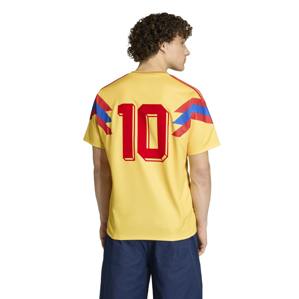 Adidas - Colombia National Team 1990 Bringback Home Jersey - Yellow