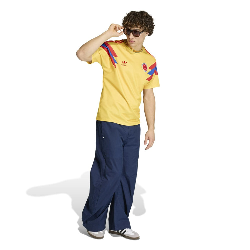 Adidas - Colombia National Team 1990 Bringback Home Jersey - Yellow