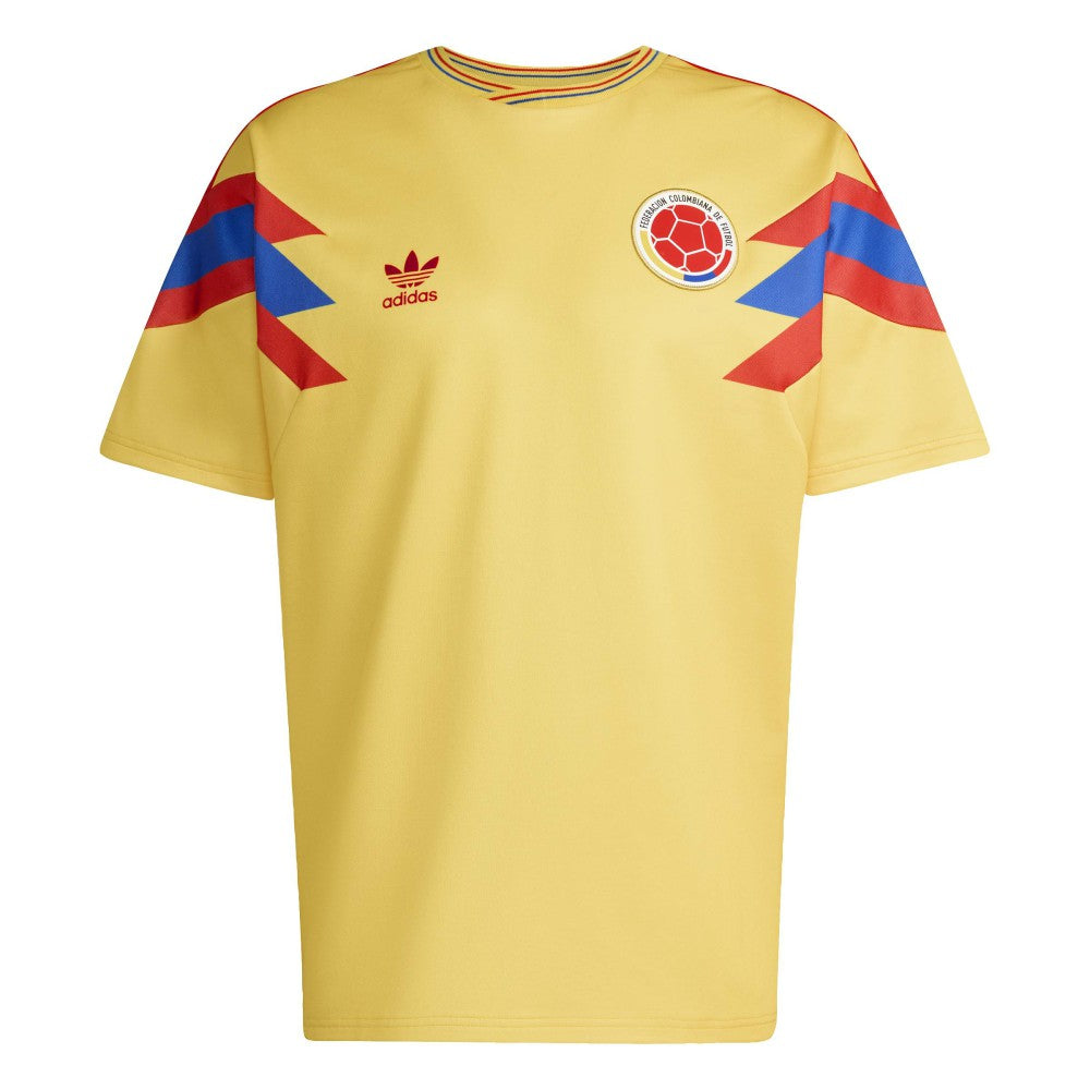 Adidas - Colombia National Team 1990 Bringback Home Jersey - Yellow