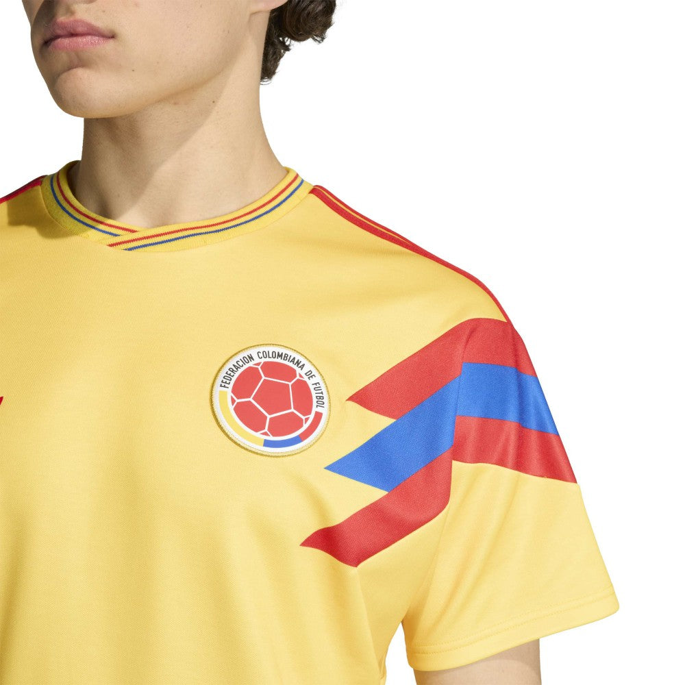 Adidas - Colombia National Team 1990 Bringback Home Jersey - Yellow