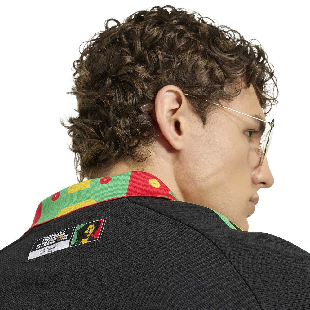 Adidas - Jamaica National Team Anthem Full-Zip Jacket - Black