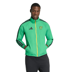 Adidas - Jamaica National Team Anthem Full-Zip Jacket - Green