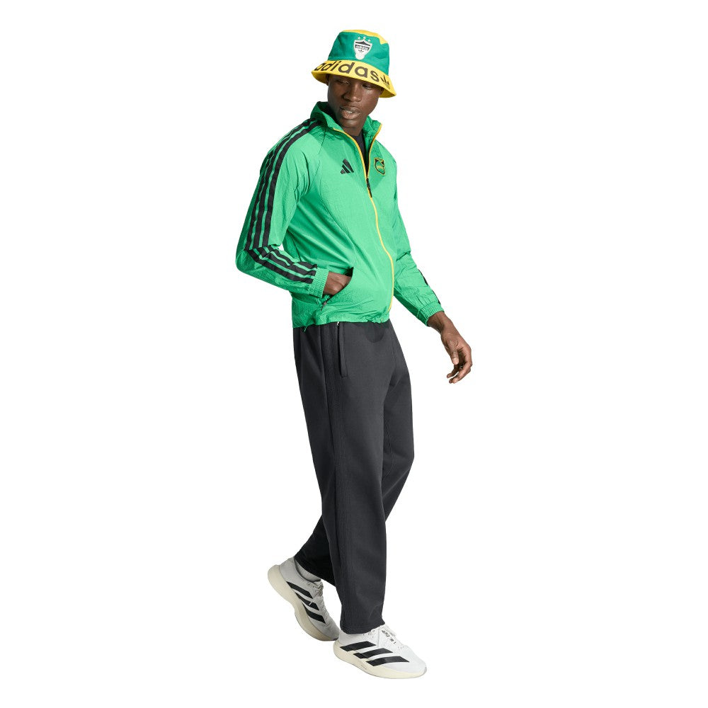 Adidas - Jamaica National Team Anthem Full-Zip Jacket - Green