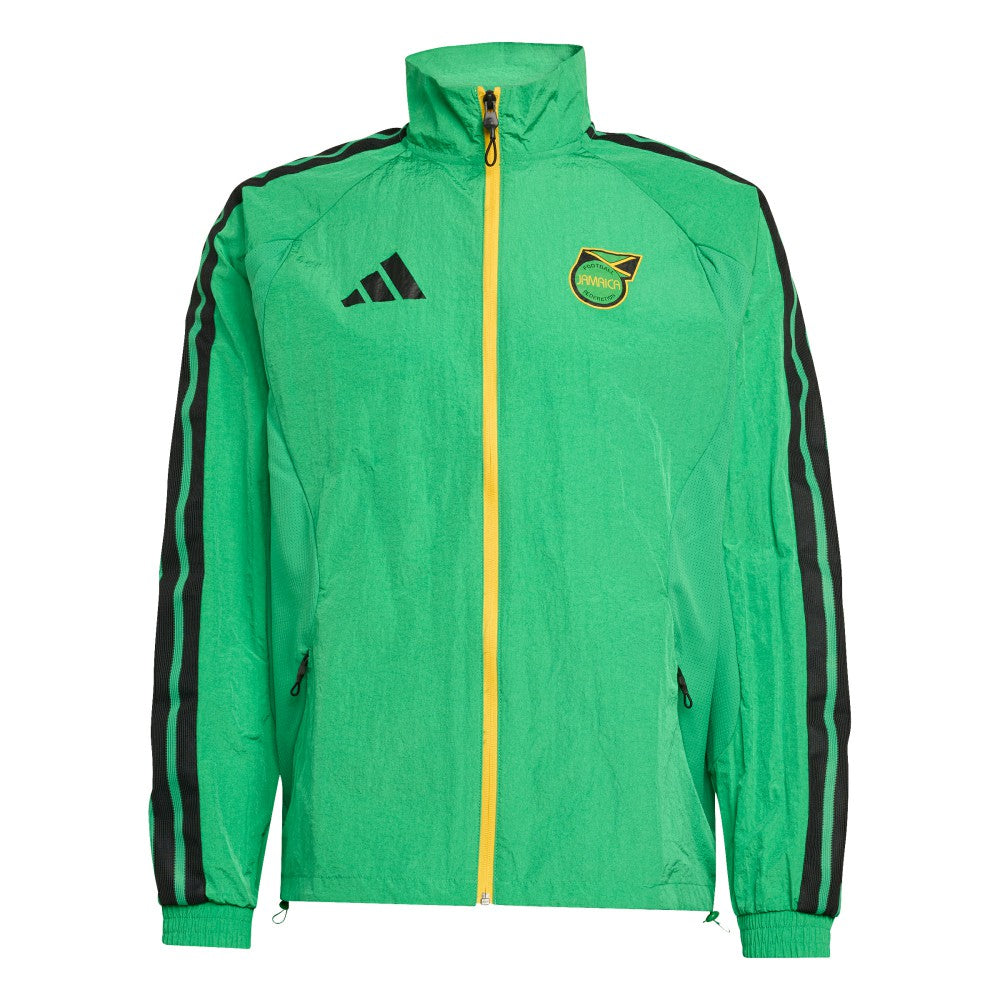 Adidas - Jamaica National Team Anthem Full-Zip Jacket - Green