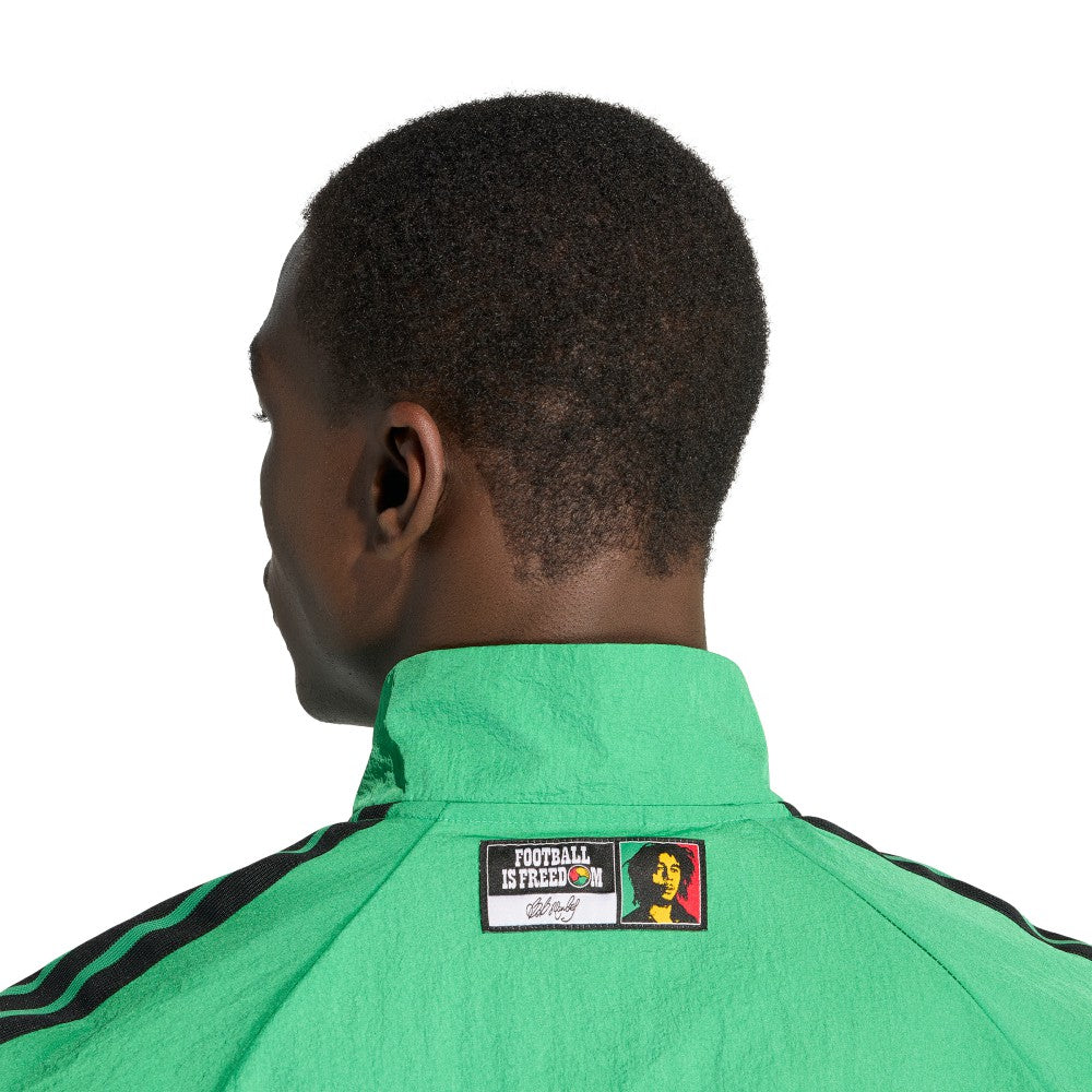 Adidas - Jamaica National Team Anthem Full-Zip Jacket - Green